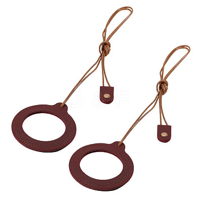 2Pcs Neck Wear Magnifying Glass AJEW-CA0005-27C-1