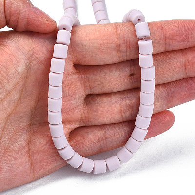Handmade Polymer Clay Bead Strands CLAY-ZX006-01-48-1