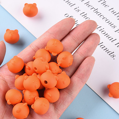 Acrylic Beads OACR-S039-06-84-1