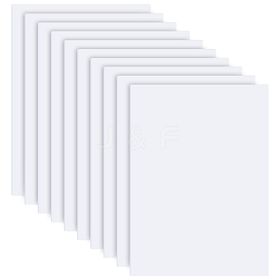 PVC Plastic Foamed Boards LS-AJEW-WH0528-23-1