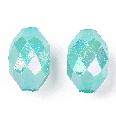 Opaque Acrylic Beads TACR-S153-32I-05-1