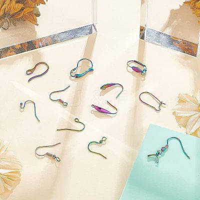 DIY Earring Making Finding Kit STAS-UN0038-65-1