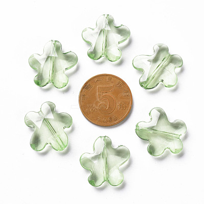 Transparent Acrylic Beads TACR-S154-32B-83-1