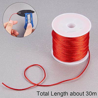 Nylon Satin Rattail Cord NWIR-PH0001-10A-1