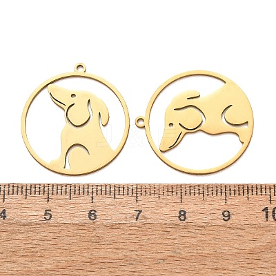 201 Stainless Steel Pendants SA-CBA49C1-07G-1