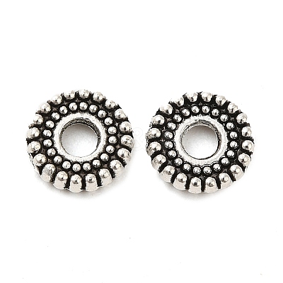 Tibetan Style Alloy Spacer Beads TIBEB-O004-76-1