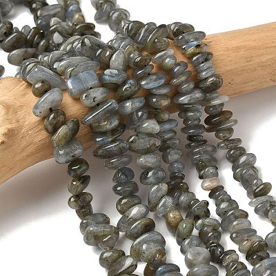 Natural Labradorite Beads Strands X-G-I225-15A-1