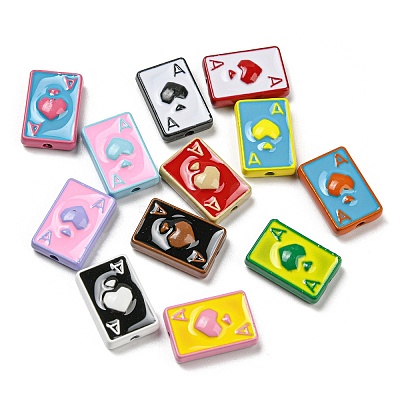 Alloy Enamel Beads MACR-K350-03A-1