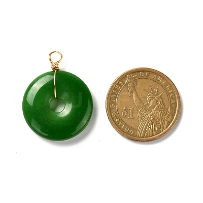 Natural Malaysia Jade Pendants X-PALLOY-JF00981-1