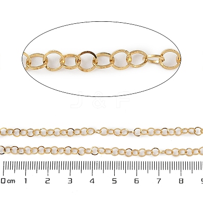 Ion Plating(IP) 304 Stainless Steel Link Chains CHS-A011-09G-1