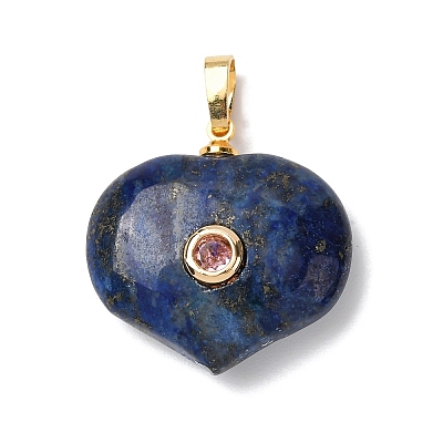 Natural Lapis Lazuli Pendants G-B188-02G-06-1