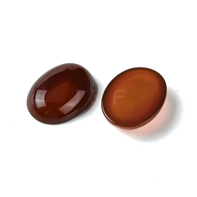 Natural Red Agate Cabochons G-L601-03F-01-1
