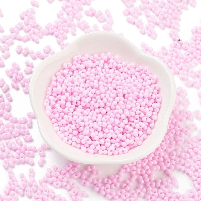 Baking Paint Glass Seed Beads SEED-A033-05K-1