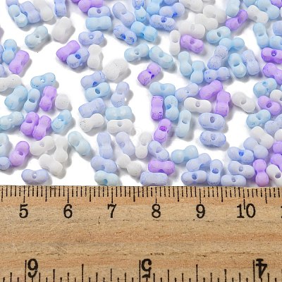 Macaron Color Opaque Frosted Glass Seed Beads X1-SEED-K009-12B-10-1