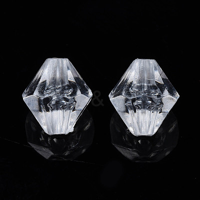 Transparent Acrylic Beads TACR-S158-A01-1