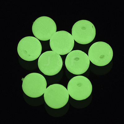Luminous Acrylic Beads MACR-N008-25B-6MM-1