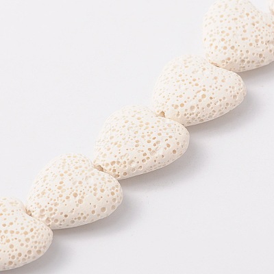 Synthetic Lava Rock Bead Strands G-N0114-11-1