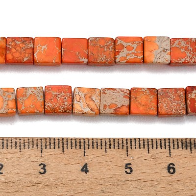 Dyed Natural Imperial Jasper Beads Strands G-F833-A01-01D-1