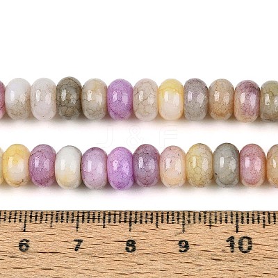 Glass Beads Strands GLAA-N059-5x8mm-36-1