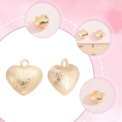 10Pcs Brass Pendants KK-BBC0028-18-1