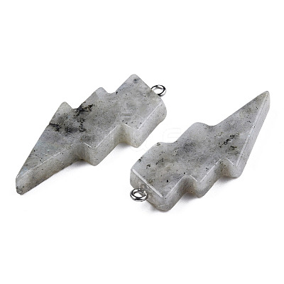 Natural Labradorite Pendants G-N332-53-A16-1