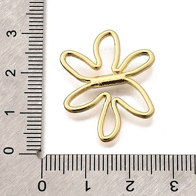 Hollow Alloy Pendants FIND-U032-02G-1