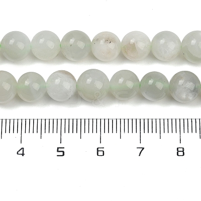 Natural Green Moonstone Beads Strands G-NH0060-A01-01-1
