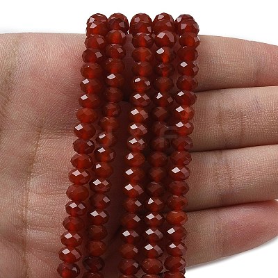 Natural Carnelian Bead Strands G-D344-A19-01-1