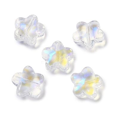 Baking Paint Glass Beads GLAA-S202-10-1