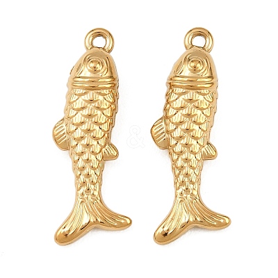 304 Stainless Steel Pendants STAS-A132-06B-G-1