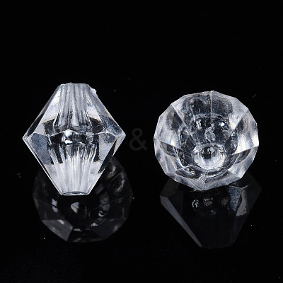 Transparent Acrylic Beads TACR-S158-B01-1