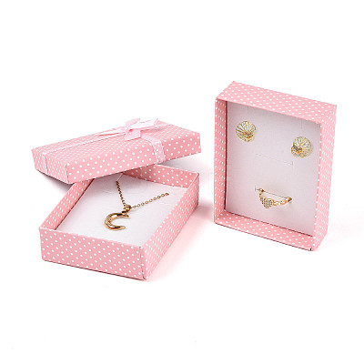 Cardboard Jewelry Set Boxes CBOX-R012-9x7cm-8-1