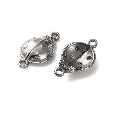 304 Stainless Steel Connector Charms STAS-R164-04P-02-1
