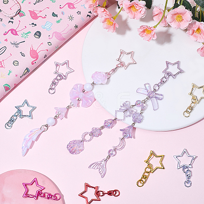 30Pcs Alloy Swivel Clasps FIND-SP0005-14-1