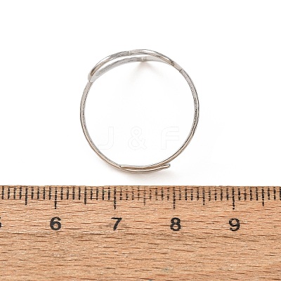304 Stainless Steel Cuff Open Rings SA-CBA4160-32P-1