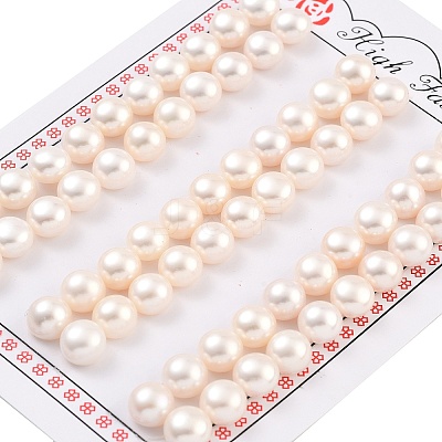 Grade 6A Natural Cultured Freshwater Pearl Beads PEAR-N018-6A-8085A-1