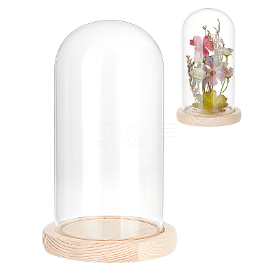 Glass Dome Cover AJEW-WH0348-295I-1