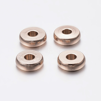 Ion Plating(IP) 304 Stainless Steel Spacer Beads STAS-F136-04RG-1