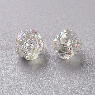 Transparent Acrylic Beads TACR-S154-33C-205-1