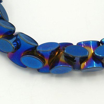 Fashion Non-Magnetic Synthetic Hematite Stretchy Bracelets BJEW-K001-02C-1