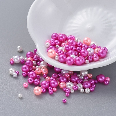 ABS Plastic Imitation Pearl KY-I005-01E-1