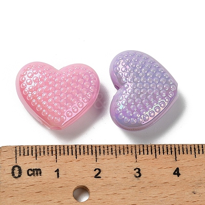 UV Plating Opaque Acrylic Beads OACR-D316-19-1