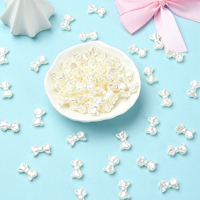 ABS Plastic Imitation Pearl Beads OACR-YW0001-85C-1
