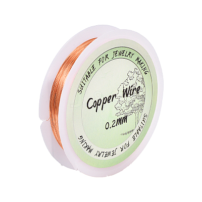 Round Copper Jewelry Wire CWIR-YW0001-03A-09-1