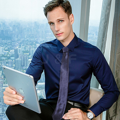 Polyester Ties for Men AJEW-WH20006-250B-09-1
