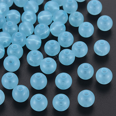 Imitation Jelly Acrylic Beads MACR-S373-66-EA08-1