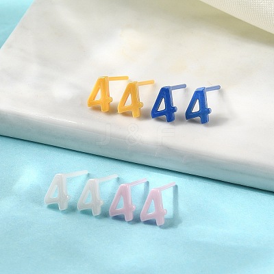 Hypoallergenic Bioceramics Zirconia Ceramic Stud Earrings EJEW-C065-03E-1