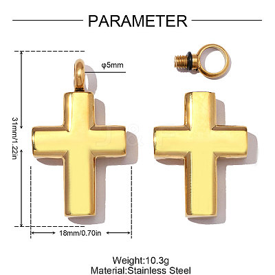 304 Stainless Steel Pendants SA-OY003-63G-02-1