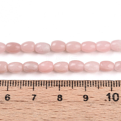 Natural Pink Opal Beads Strands G-N346-02A-09-1
