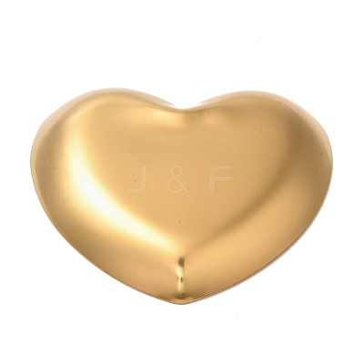 Heart 430 Stainless Steel Jewelry Display Plate LS-STAS-P289-02G-1